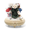 Steiff Carol Singers Teddy Bears On Music Box